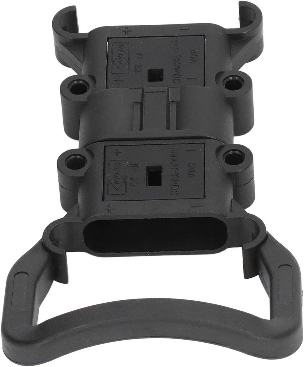 SnelShoppen - 80A Power Connector voor Heftrucks, Snelle Koppeling Mannen en Vrouwen met Klem voor Batterijopladen, Winches en Elektrische Voertuigen