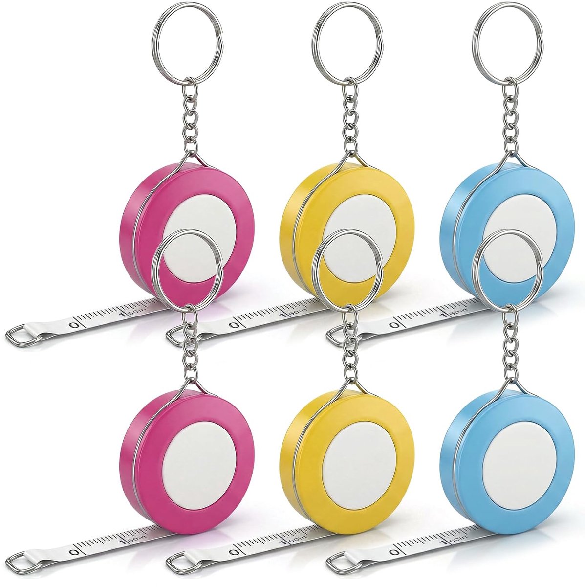 Meetlint 150 cm - Mini-lichaamsmeetlint - Meerkleurig - Handig voor naaien - ShopVlot
