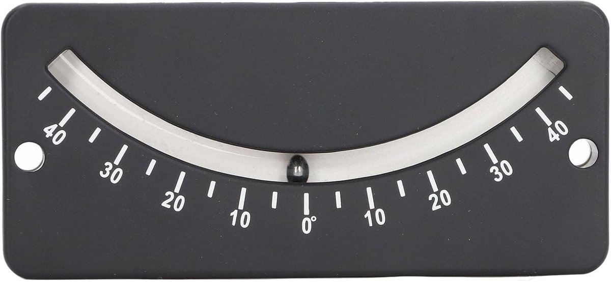 lyrlody Analoge Hellingsmeter, 40 Tot 40 Graden Hoge Resolutie Hellingsmeter van ABS-kunststof met Montagegat, voor - ShopVlot