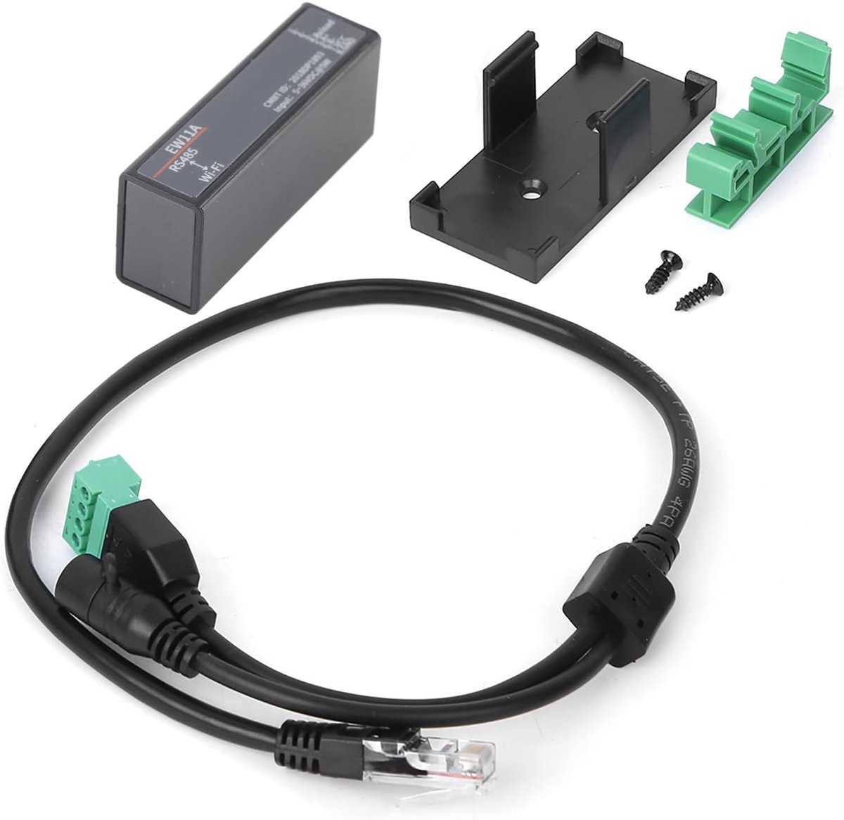 SnelShoppen - RS485 naar WIFI Seriële Server Module met AP en STA Functie, Ondersteuning voor ModbusTCP, Draadloze Communicatie, Inclusief Registratie