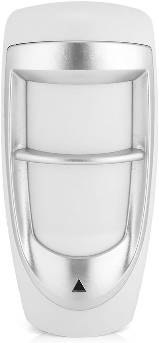 SnelShoppen - Draadloze Bewegingsdetector Alarm Waterproof met Duales PIR Sensor voor Buiten - Veiligheidssysteem voor Huisdieren - 6.7x3.15x2.56 inch
