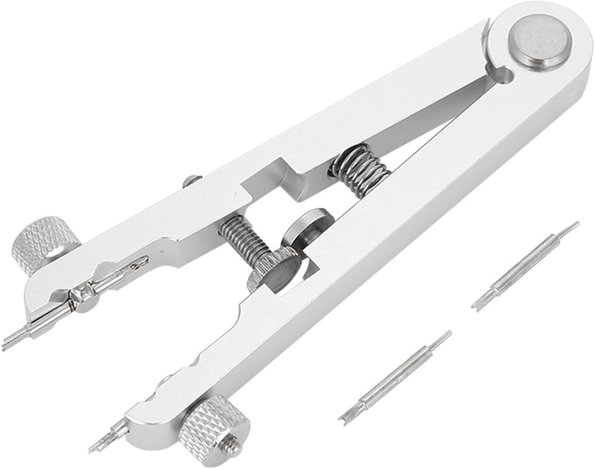 SnelShoppen - Filfeel V-Type Ontmantel Horlogeband Tang, Draagbare Comfortabele Reparatie Accessoires, Hoogwaardige Legering Staal, Voor Horloge Band