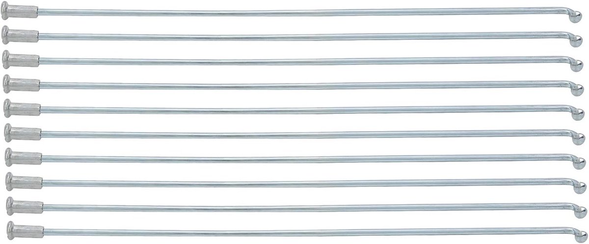 Fietspaken 10 stuks - 13G 2.2mm RVS - Sterke en duurzame spaken voor fietsen - ShopVlot