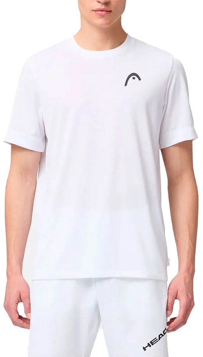 Head Racket Pro T-shirt Met Korte Mouwen Man Wit
