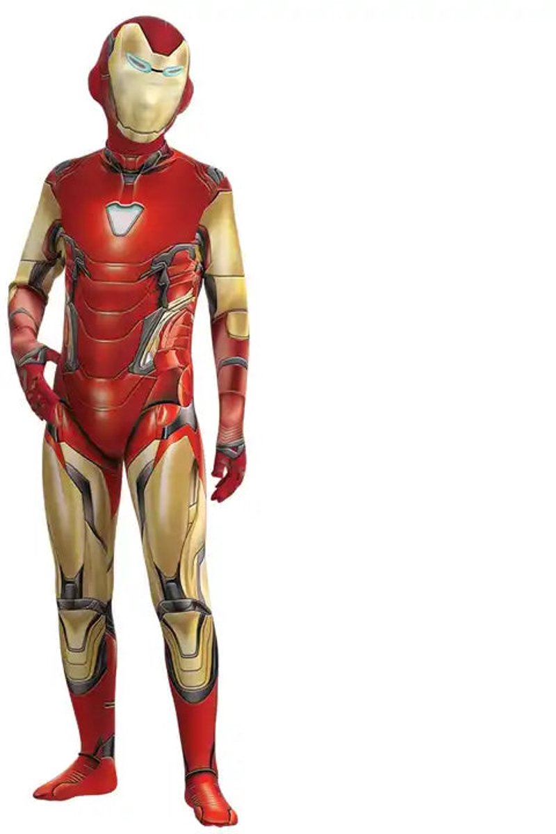 Iron Man 2 | eindbaas | Kostuum | 140 (8/9 Jaar) | Verkleedkleding | Superhelden