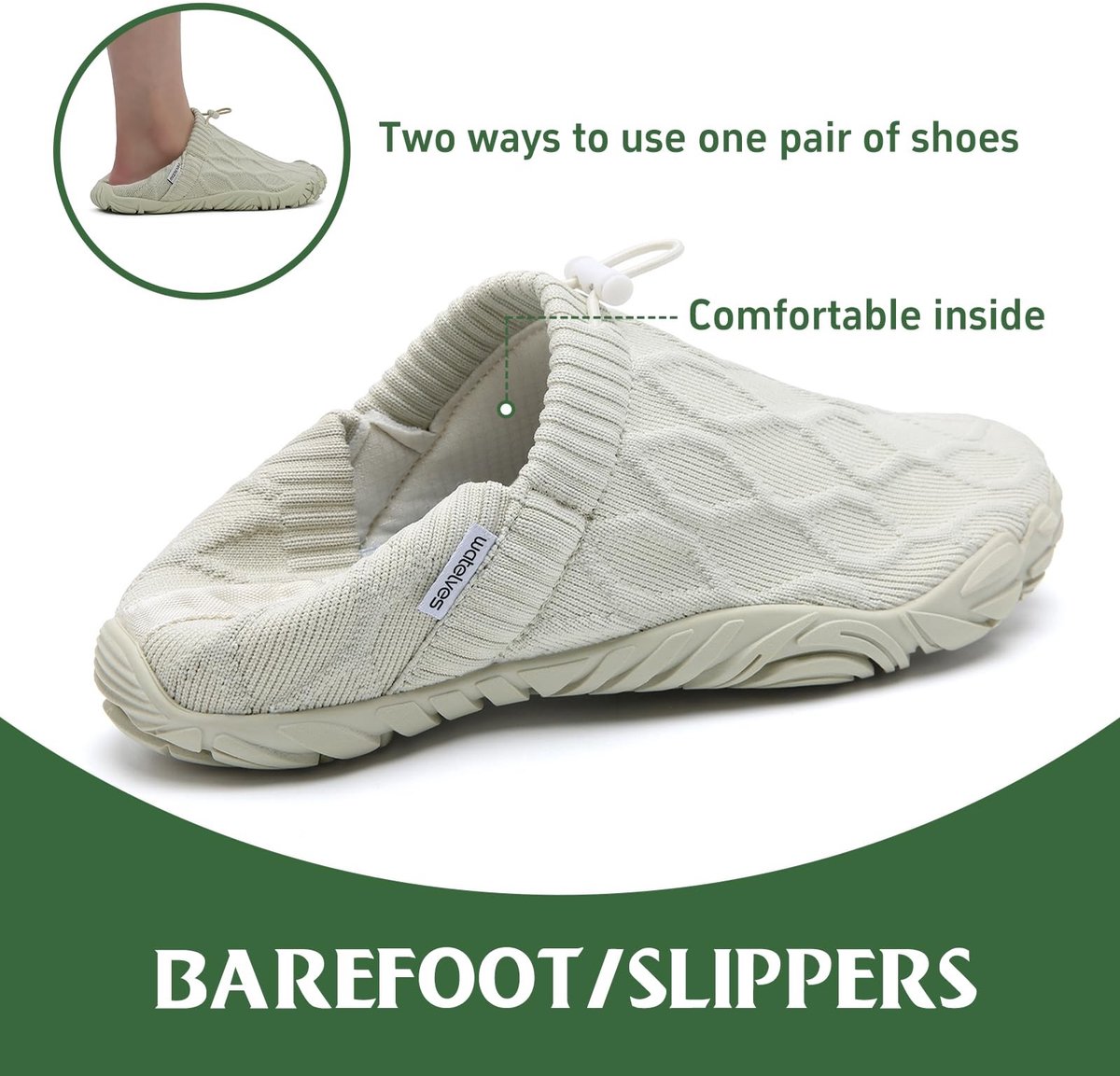 Solidchoice - Lichte Slip-On Sneakers voor Dames en Heren