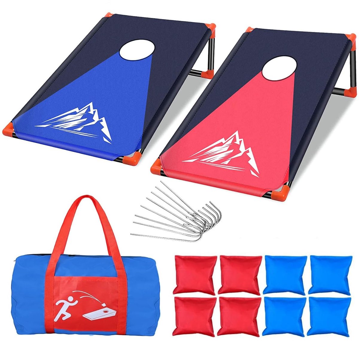 Solidchoice - Draagbaar Cornhole Spel voor Buiten en Binnen