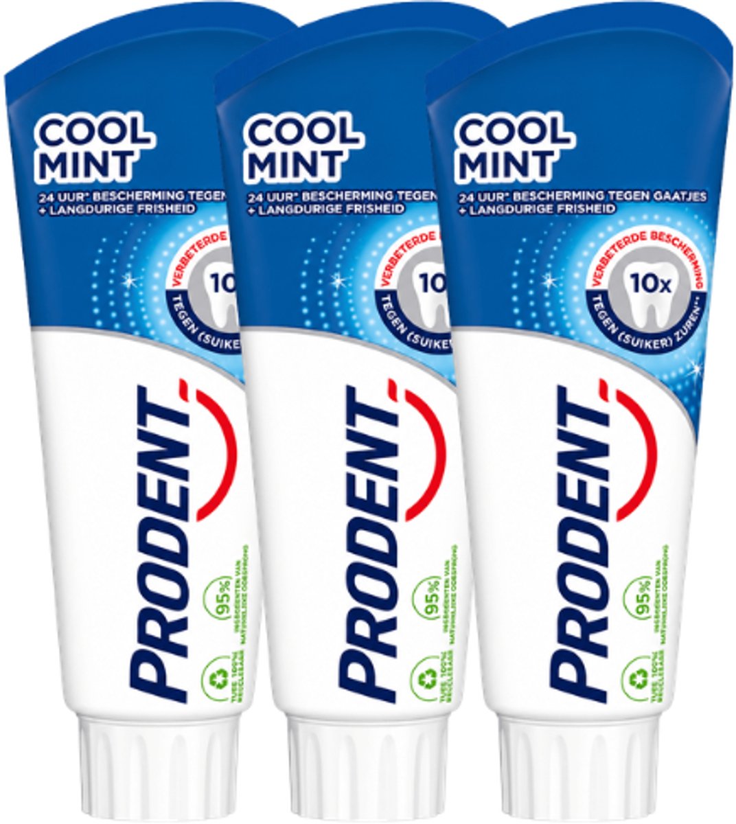 Prodent Cool Mint Tandpasta - 3 x 75 ml
