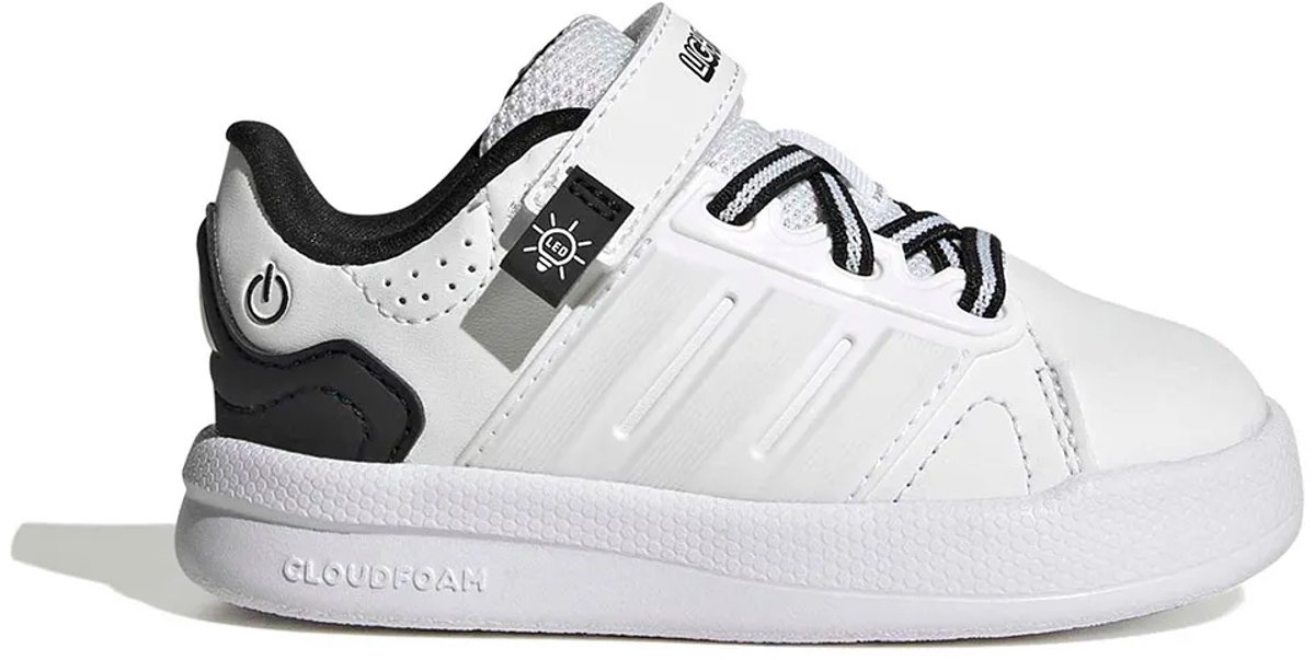 Adidas Lightorama Court Babyschoenen Kinderen Zwart