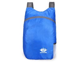 Ultralichte, opvouwbare en waterdichte reisrugzak — Unisex wandelrugzak — Waterdichte rugzak — Grote inhoud — Geschikt voor kamperen, wandelen en fietsen — 30 x 41 x 11 cm