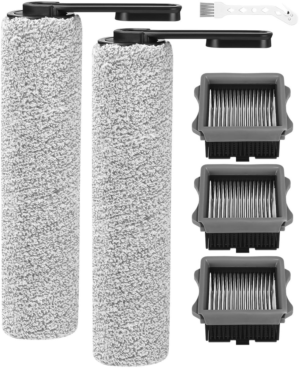 Solidchoice - Reserveborstelrol en Filteraccessoires voor Natte/Droge Stofzuigers
