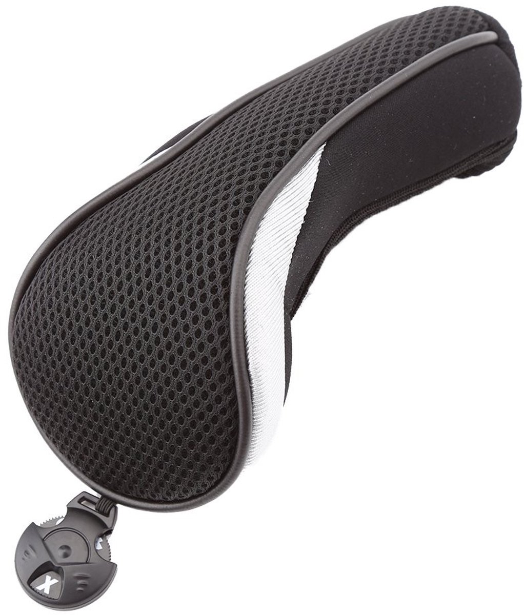 Solidchoice - Zwarte Golfclub Hoofd Cover Set - Hybride Hoofd Covers met Verwisselbare Tags