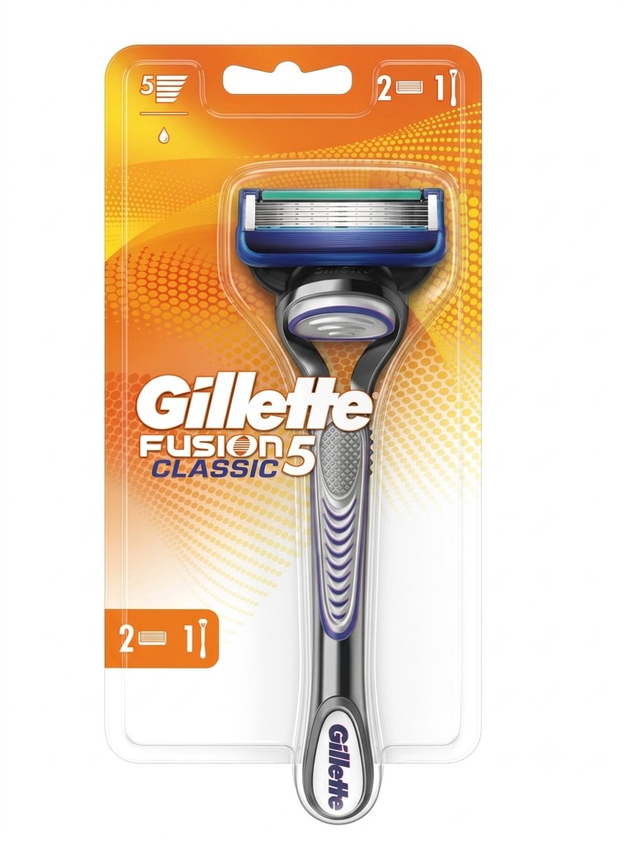 Gillette Fusion 5 Classic Houder met 2 mesjes