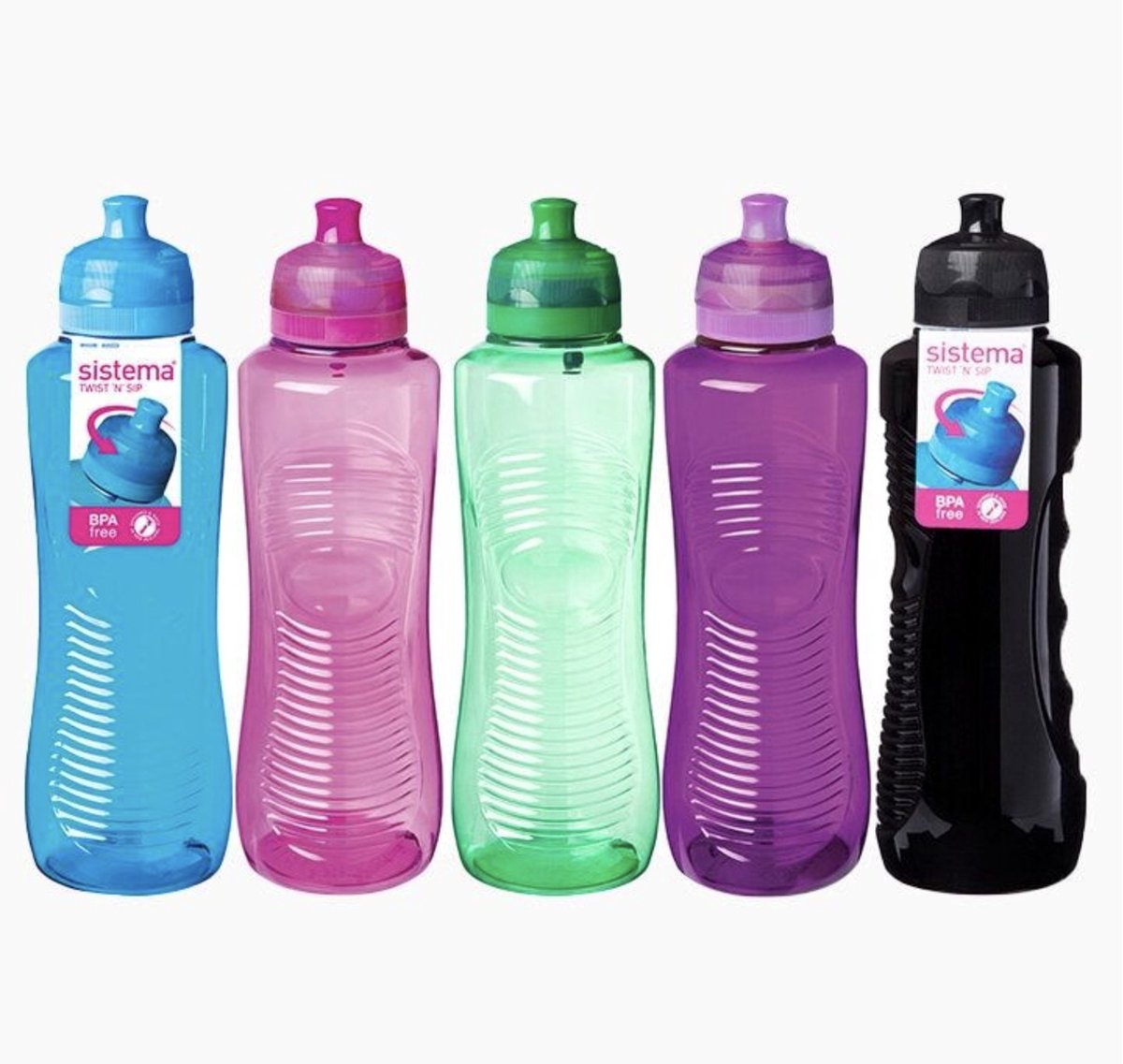 Sistema Drinkfles Gripper 800 ml - Paars
