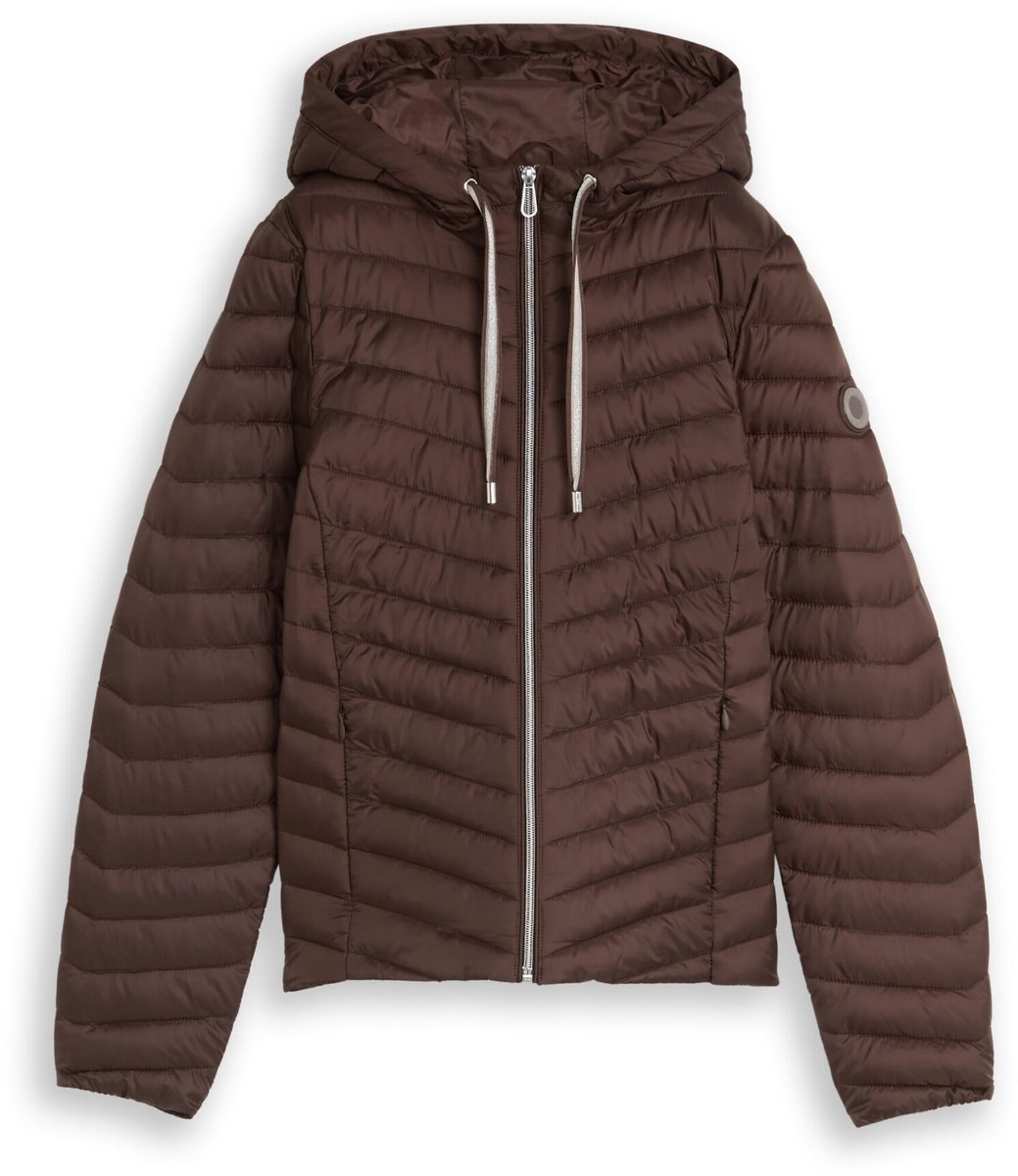 Tom Tailor - Dames jas - Maat M - Vrouwen - Bruin - polyester