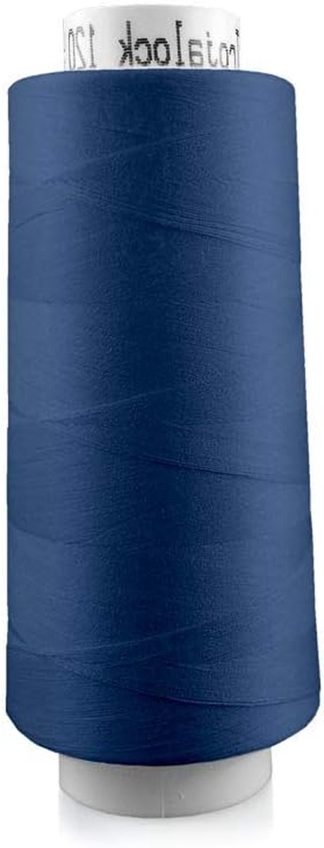 Overlock Garen - Naaigaren Polyester - Kleding Maken - Sterk En Krimpvrij - 2500 m - Lichtblauw
