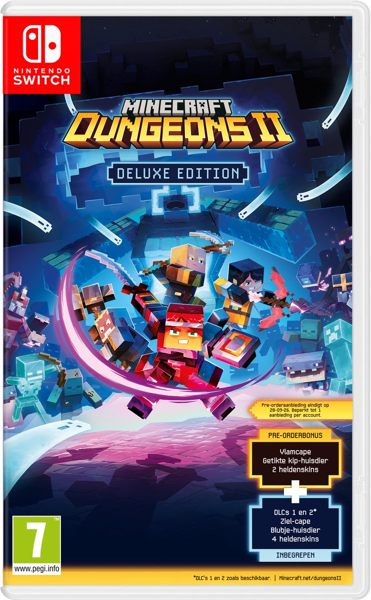 Minecraft Dungeons II Deluxe Edition - Nintendo Switch