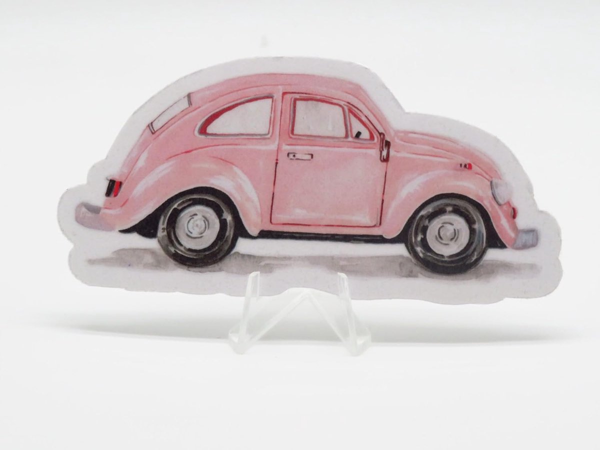 Pink VolksWagen Side - ShopVlot