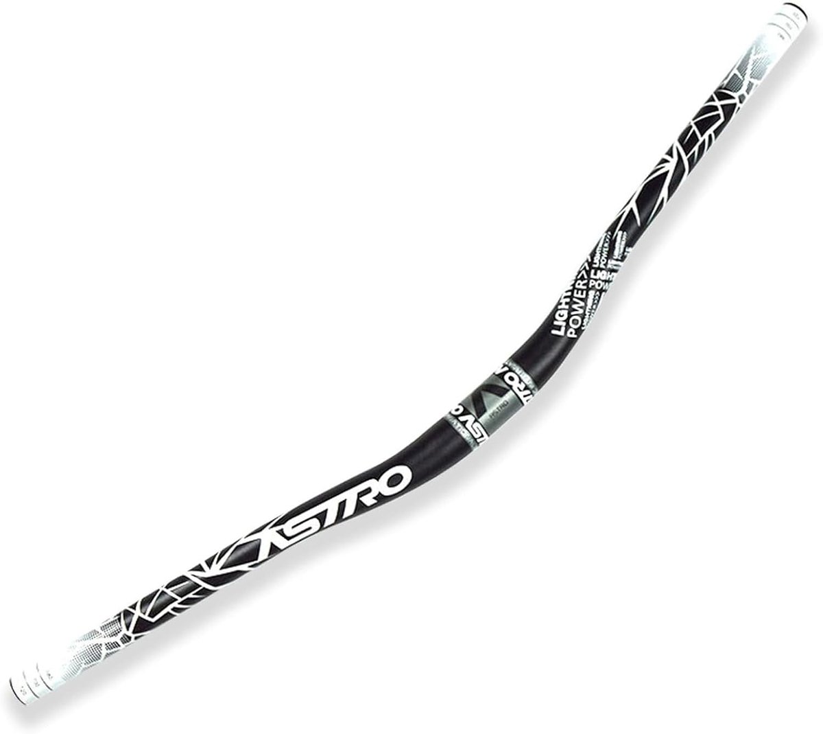 Road Bike Handlebar 31.8mm Lightweight Aluminum Bicycle Riser Handlebar - ShopVlot