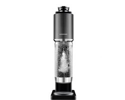 Sodastream Fresh™ plus zwart bruiswatertoestel, inclusief 1L bruiswaterfles en quick connect CO₂ cilinder