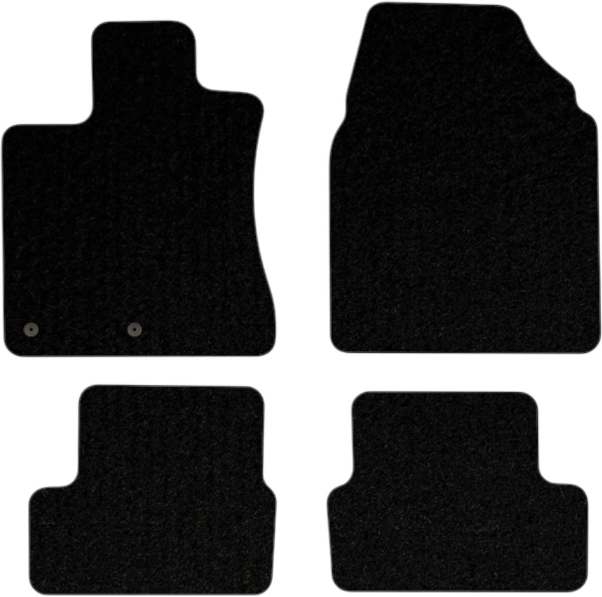 Automatten Nissan Qashqai 2007-2014 - Velours - Perfecte pasvorm - 4-delig