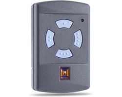 HSM4 868 MHz garagedeurafstandsbediening, compatibel met geschikt voor Hörmann HSM 4 handzender, 868,3 MHz, 4 knoppen, bereik van 30 meter, inclusief batterij.