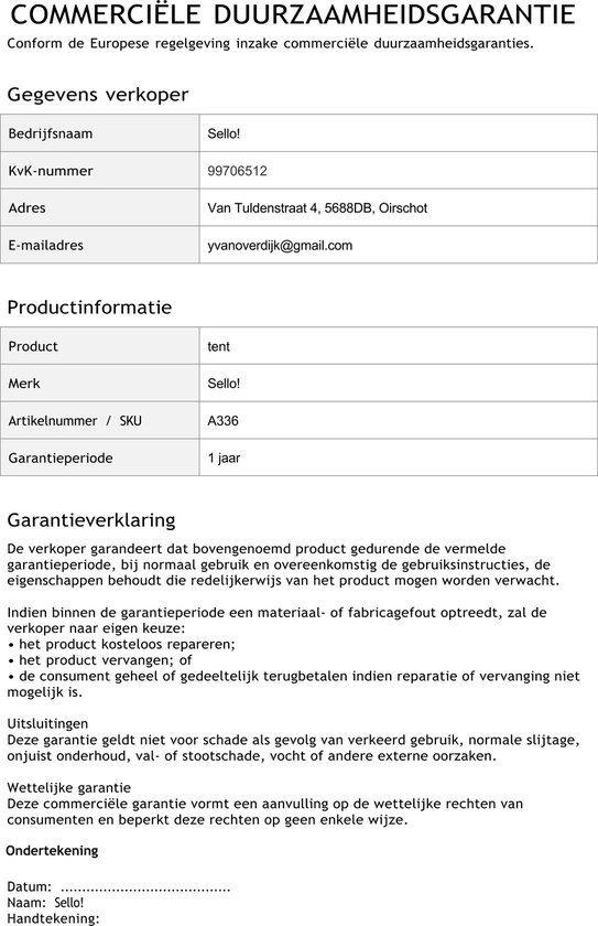 Sello! tent - kampeertent - kamperen - 2 slaapcabines - ruime voortent - 6-8 personen - ventilatie - L420 × B300 × H200 cm - groen — afbeelding 3