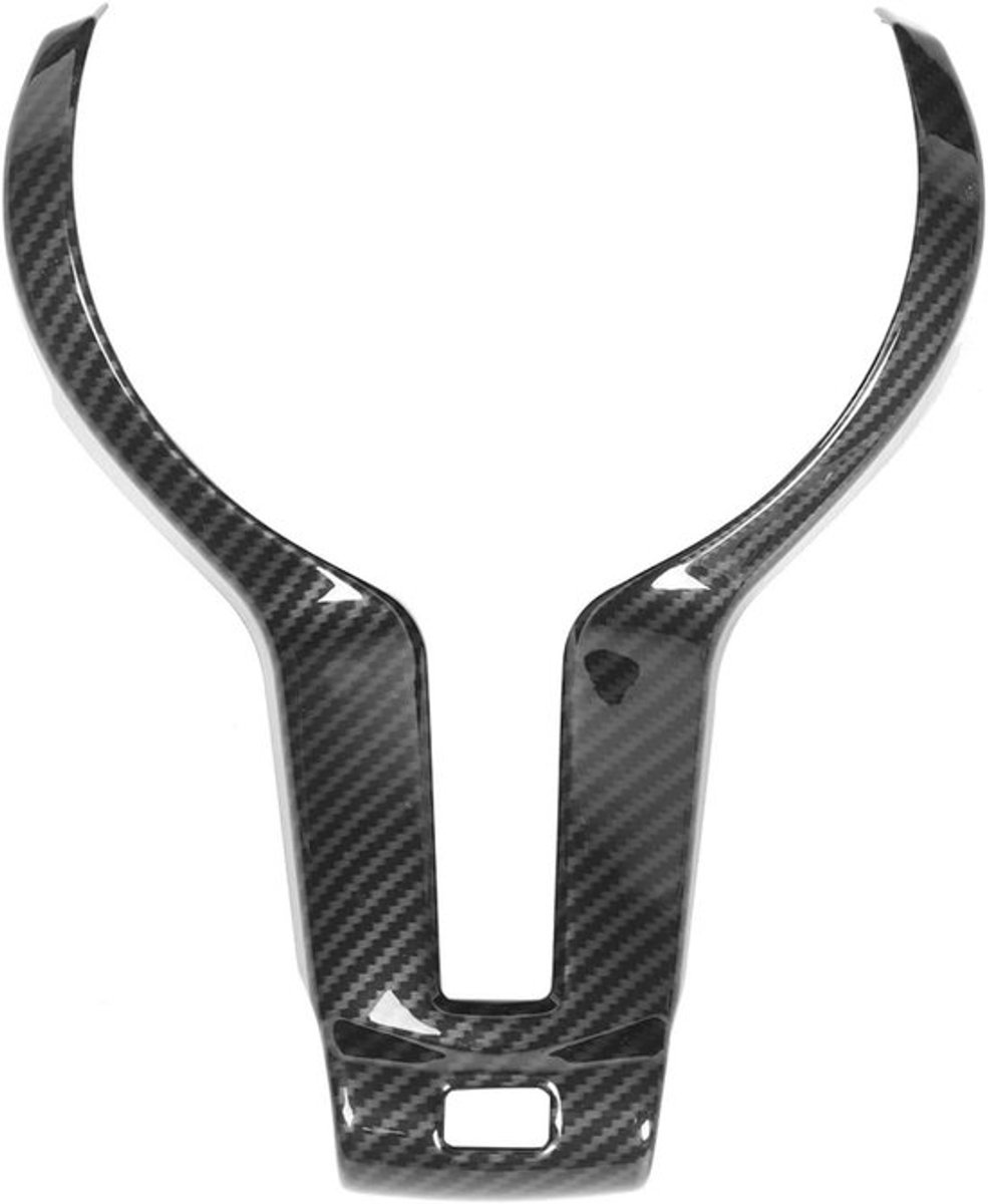 Stuurwielhoes in ABS met Carbon Fiber Look voor Interieurdecoratie van BMW F20 F21 F30 F32 X5 X6 M-Sport