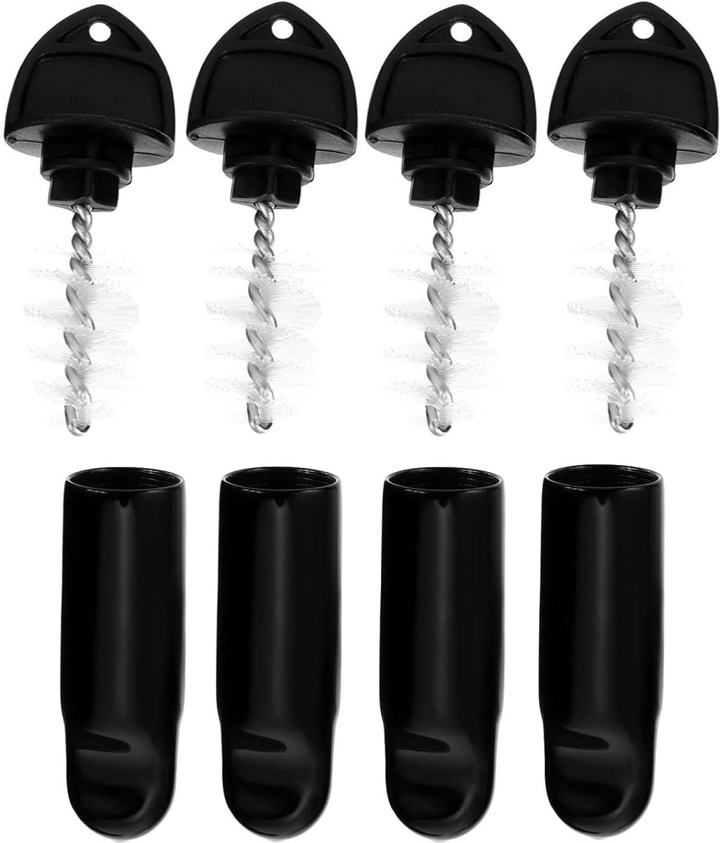 Solidchoice - 8-Pack Bierkraan Doppen en Reinigingsborstels