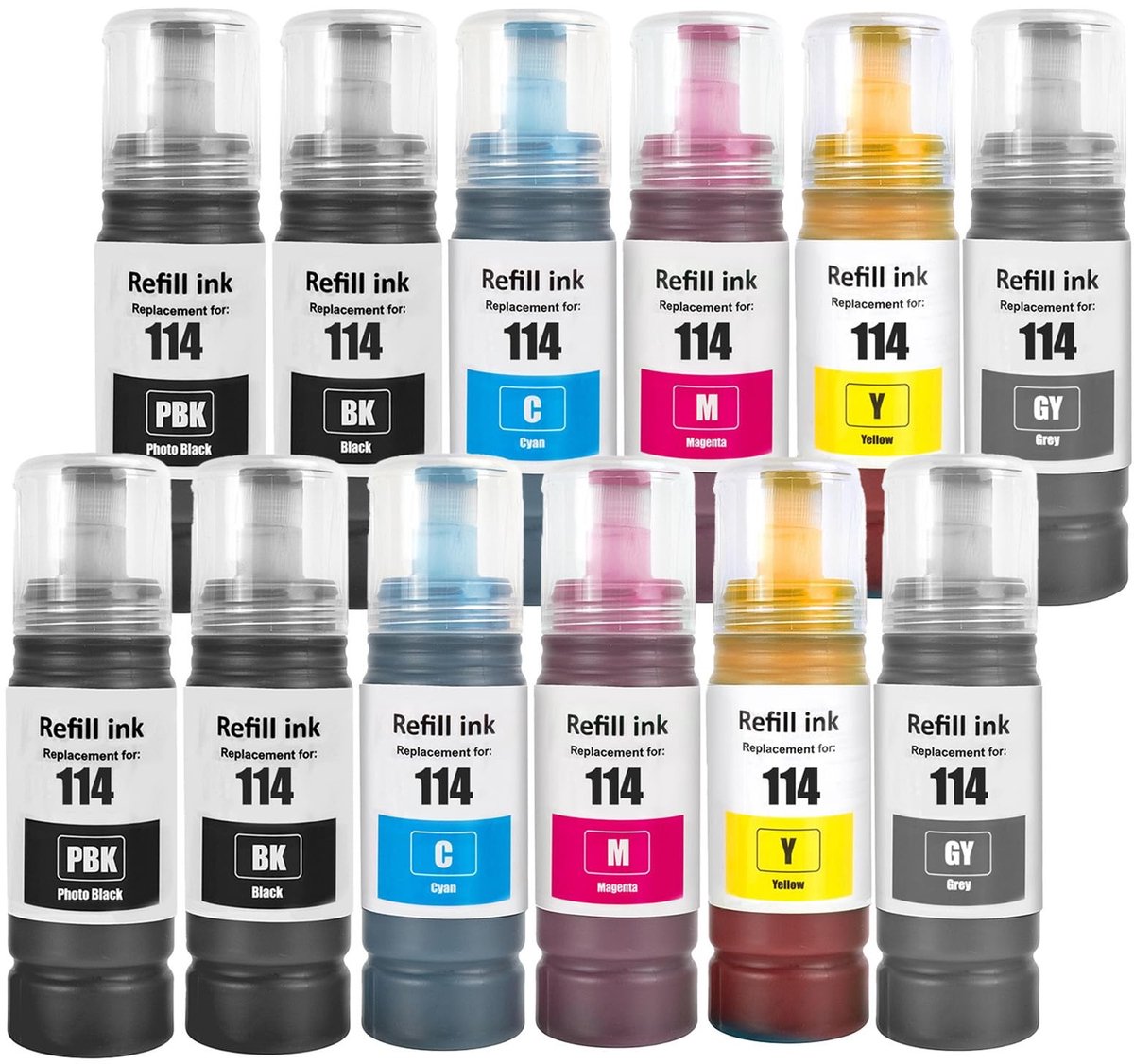Solidchoice - Multipack Compatibele Inktpatronen voor Diverse Printers