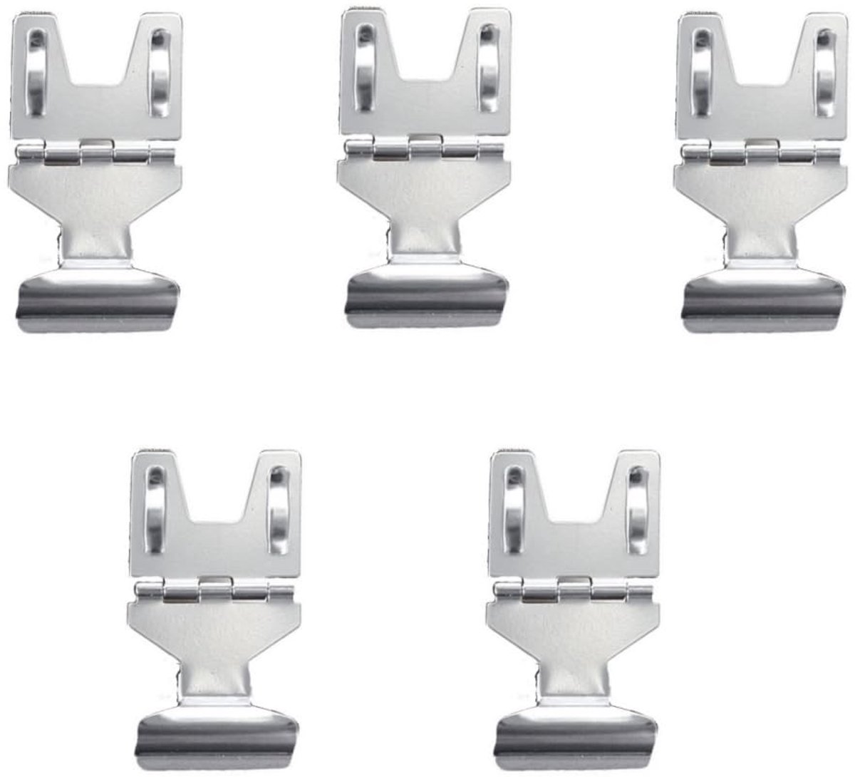 Solidchoice - Set van 5 Prijskaartclips voor Supermarkten en Winkels