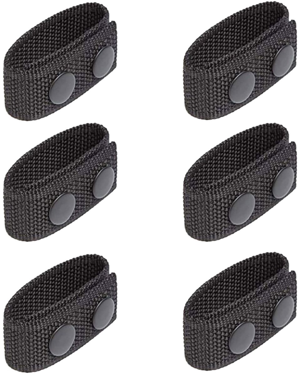 Solidchoice - Nylon Duty Belt Keeper 6 stuks Riemhouder voor Outdoor Activiteiten