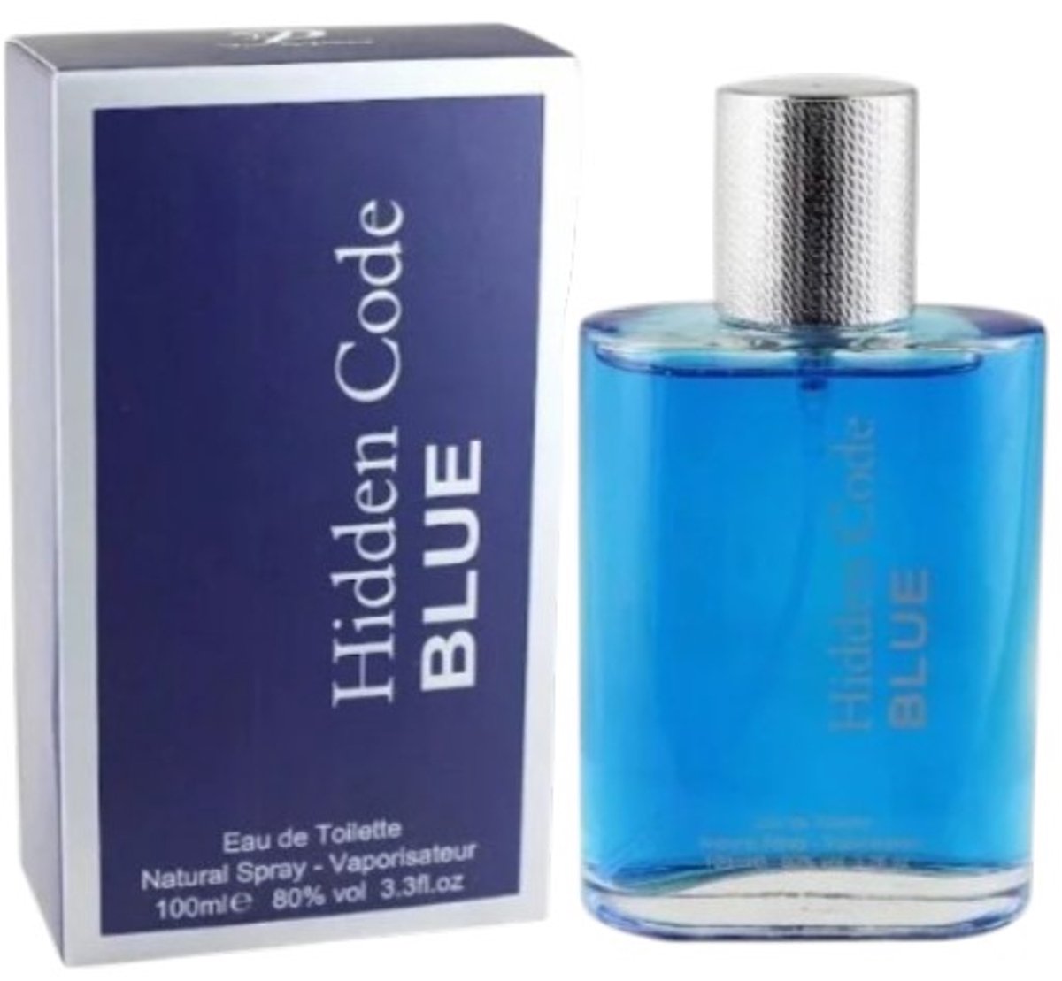 Fine Perfumery Hidden Code Blue Eau de Toilette Parfum voor Heren 100 ml
