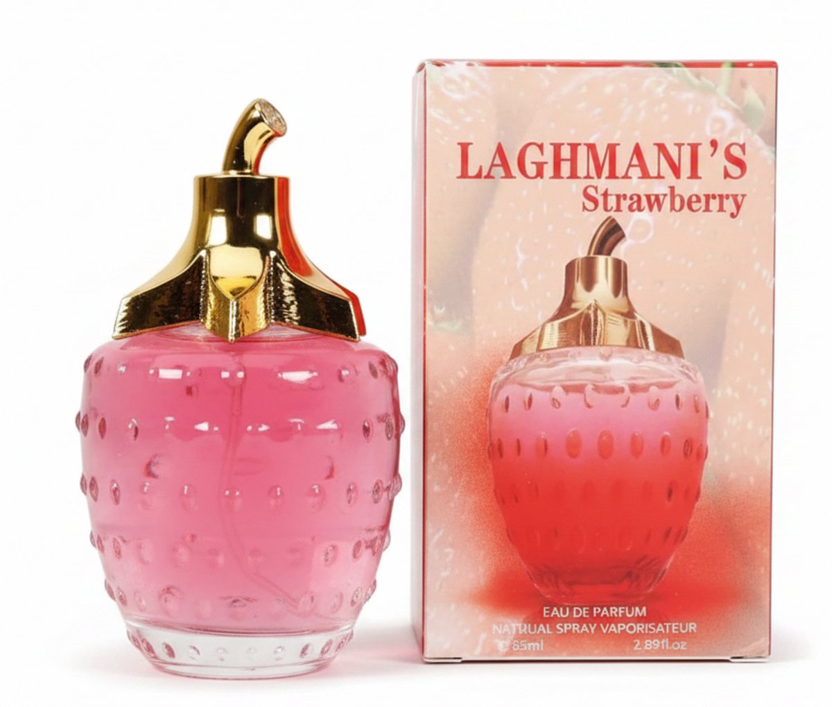 Fine Perfumery Laghmani's Strawberry Parfum Eau de Parfum voor Dames 85 ml