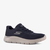 Skechers Slip-ins: BOBS Sport Squad 4 heren sneakers blauw - Maat 48 - Extra comfort - Memory Foam
