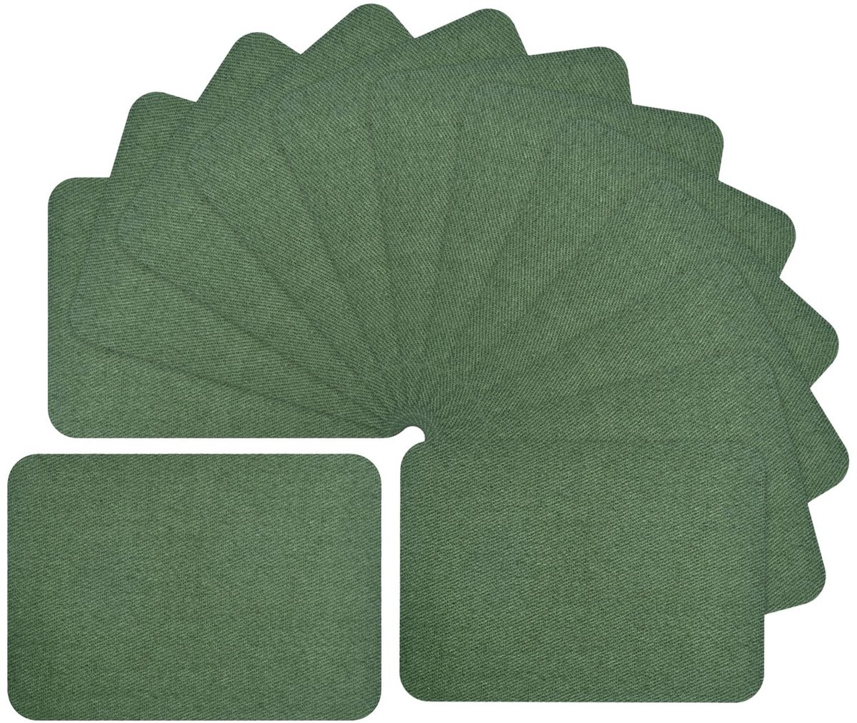 Solidchoice - 12 Stuks Strijkpatches voor Kledingherstel en Decoratie