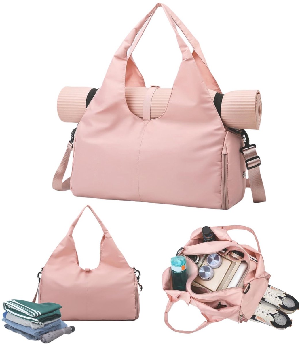Solidchoice - Grote Yoga Gym Bag met Yoga Mat Houder en Schoencompartiment