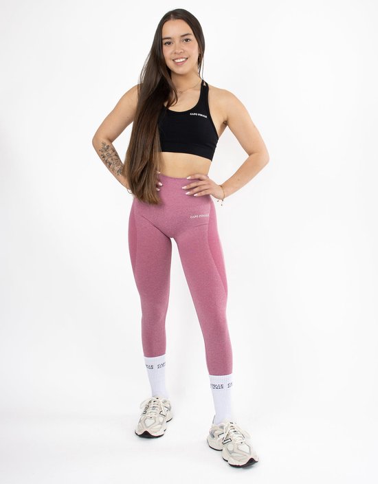 Modesty High-Waist Legging - CAPO FINALE - Leggings - XS - Kleur Black - Sportkleding - Activewear - Gymkleding - Fitnesskleding - Sportoutfit - Fitness - Hardlopen - Crossfit - Yoga - Pilates - Krachttraining — afbeelding 4