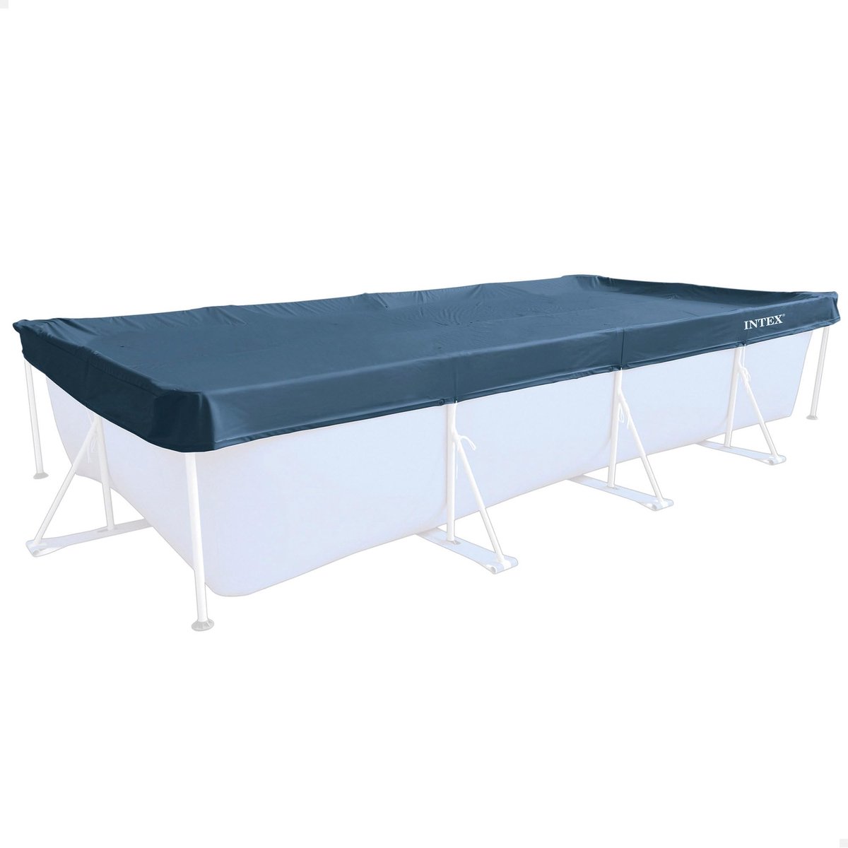 Solidchoice - Zwembad Afdekzeil 450cm x 200cm Blauw