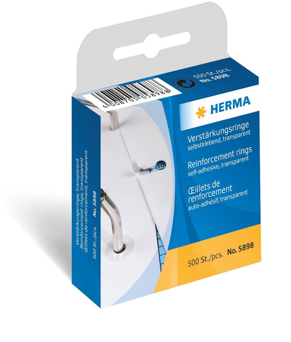 Solidchoice - Verstevigingsringen op Rol, Ø 12 mm, 500 Stuks