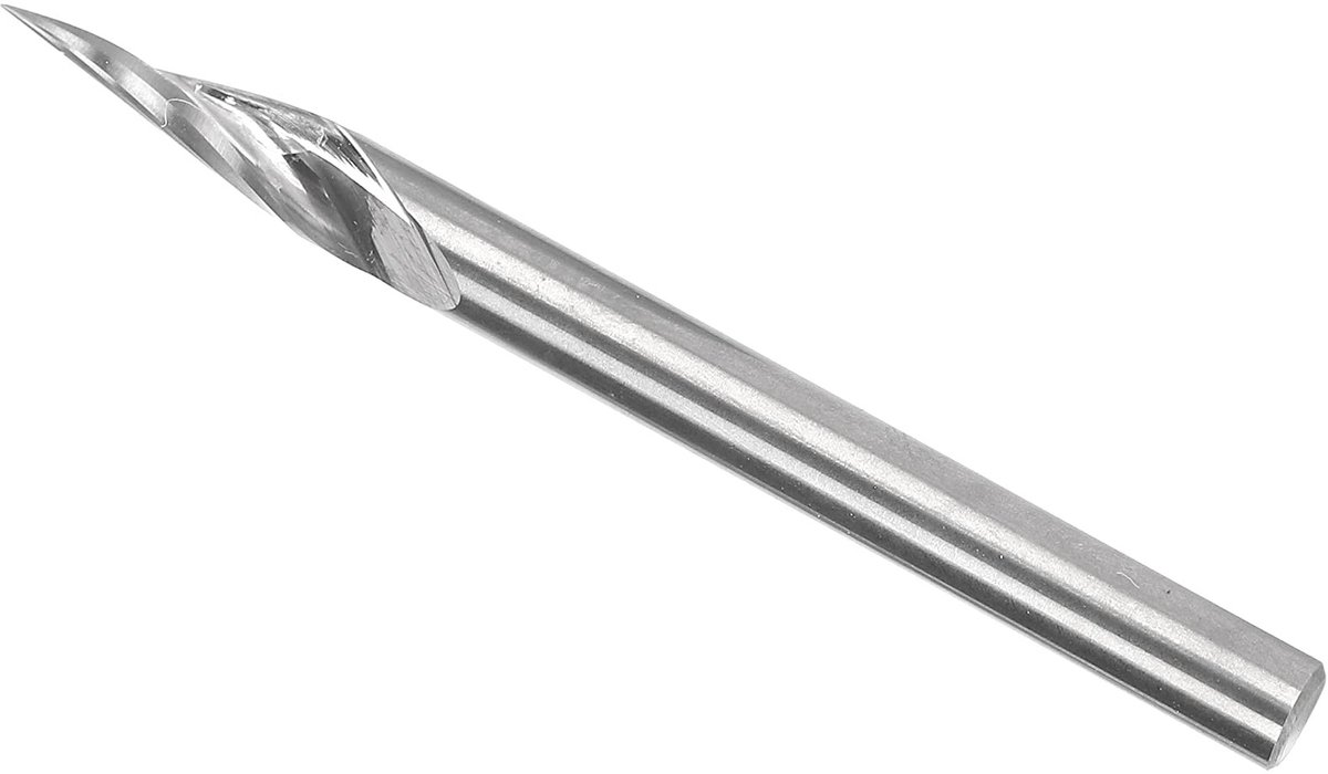 Solidchoice - Graveergereedschap - V Groef Frees - Geoptimaliseerd voor Houtbewerking - 3.175x20° - Puntige Router Bit - Geschikt voor Carving - High-S...