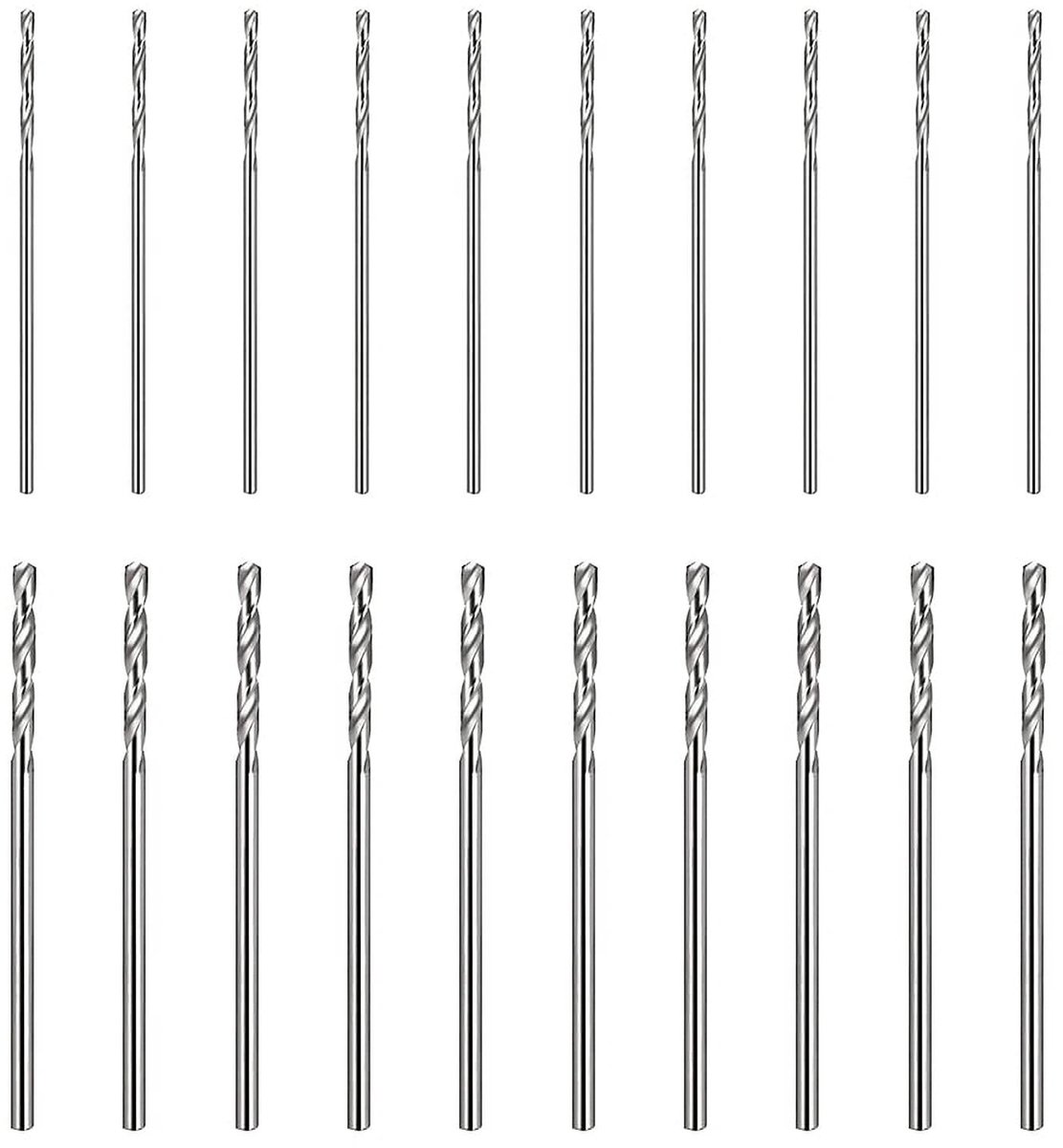 Solidchoice - Set van 20 Professionele Spiraal Boorbits