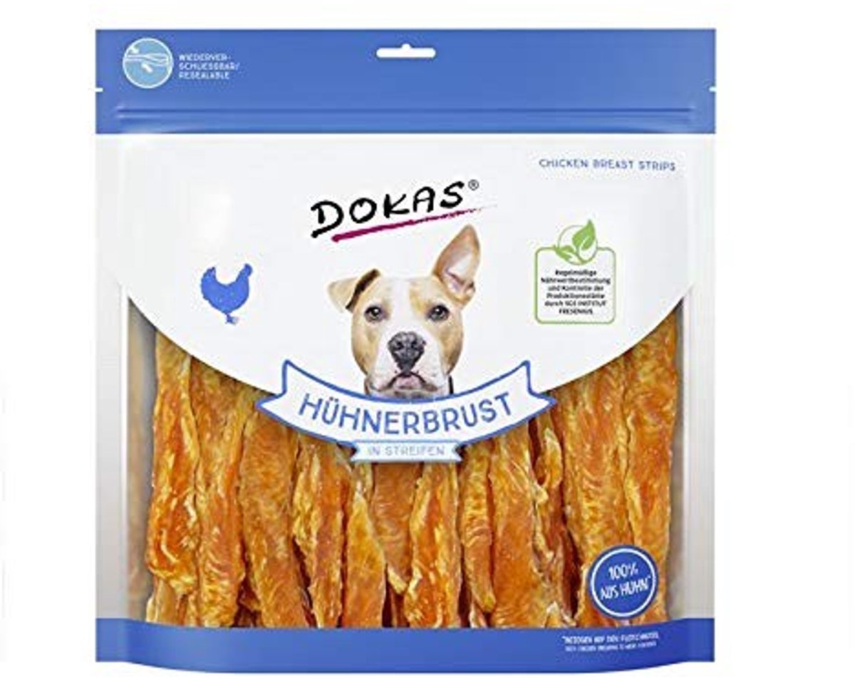 Solidchoice - Kippenborst Snack voor Honden 900g (4 verpakkingen)