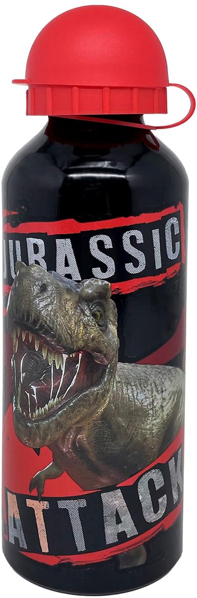 Solidchoice - Dinosaurus T-Rex Aluminium Drinkfles 500ml voor Kinderen