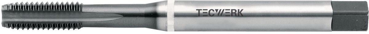 Machineschroefdraadtap DIN 371C GG M10x1,5mm HSS-Co TiCN 6HX TECWERK