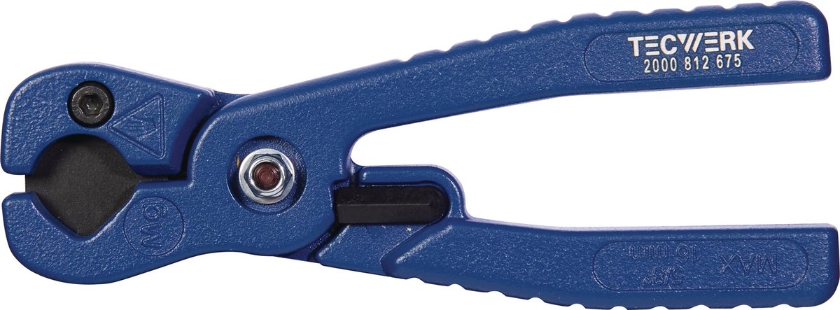 Slangenschaar voor leidingen 16 mm magnesium spuitgietwerk TECWERK