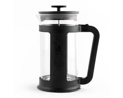 Bialetti Smart French Press 1 Liter – Cafetière voor Koffie – 8 Kops – Borosilicaatglas – Zwart