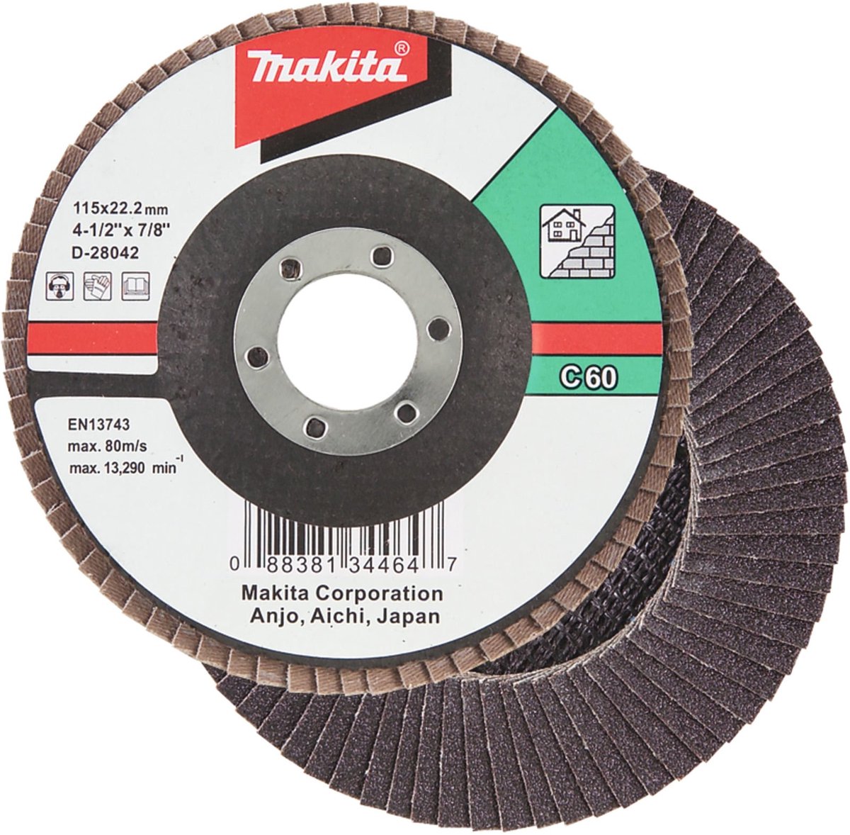 Makita Lamellenschijf 180 mm C60F - D-28145