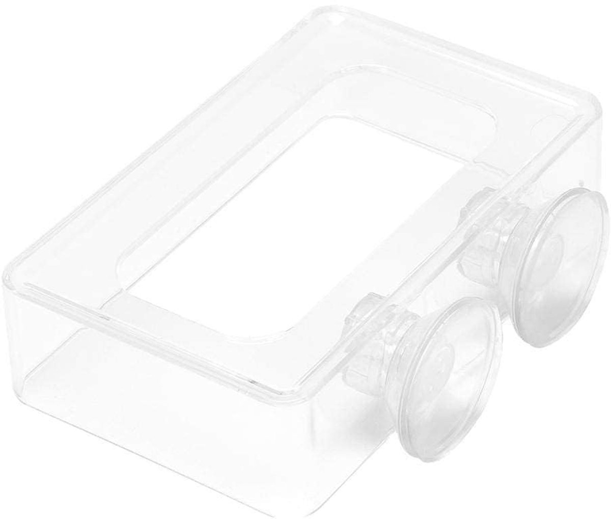 Vis Feeding Vierkante Acryl Drijvende Visvoer Ring Betta Goudvis Vis Feeding Ring voor Aquarium Aquarium - 2 STKS - Grote Maat .