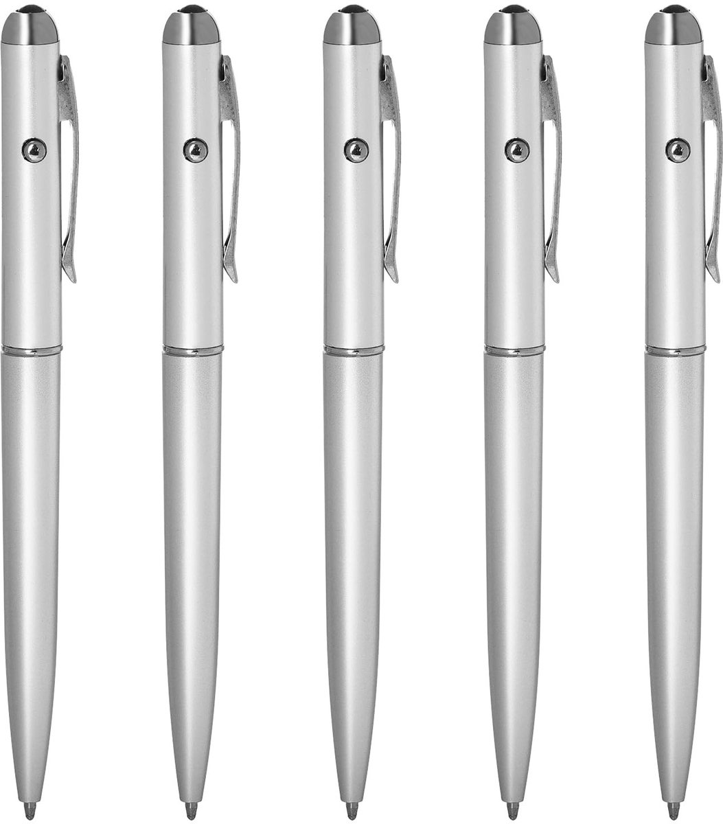 Solidchoice - Set van 5 Onzichtbare Inktpennen met UV-Licht